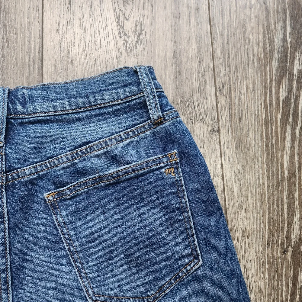 Madewell High Rise Denim Shorts Cut Off size 25